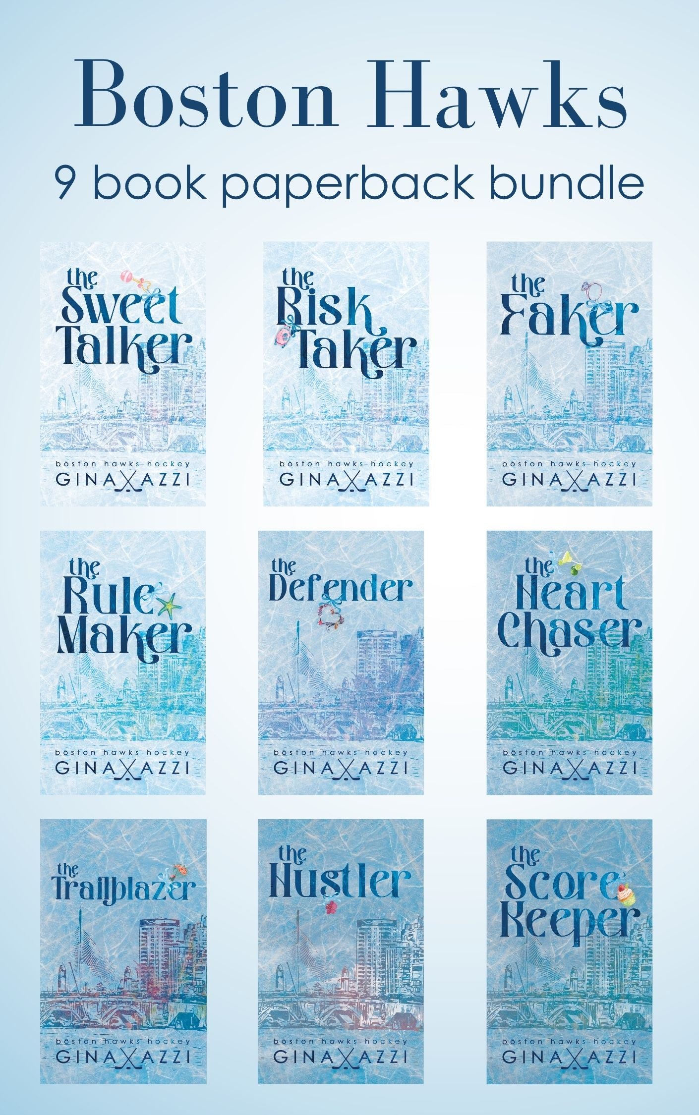 Boston Hawks Hockey Special Edition Paperback Bundle