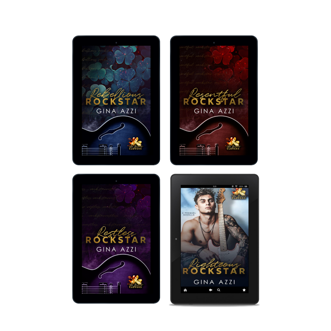 The Burnt Clovers ebook bundle by Gina Azzi