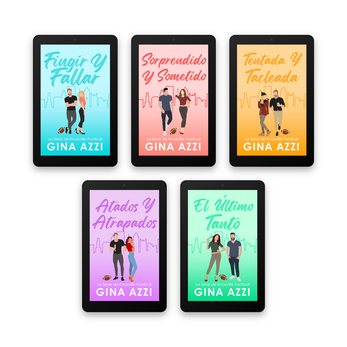 La Serie de Knoxville Football – Pack de ebooks (libros 1 a 5)