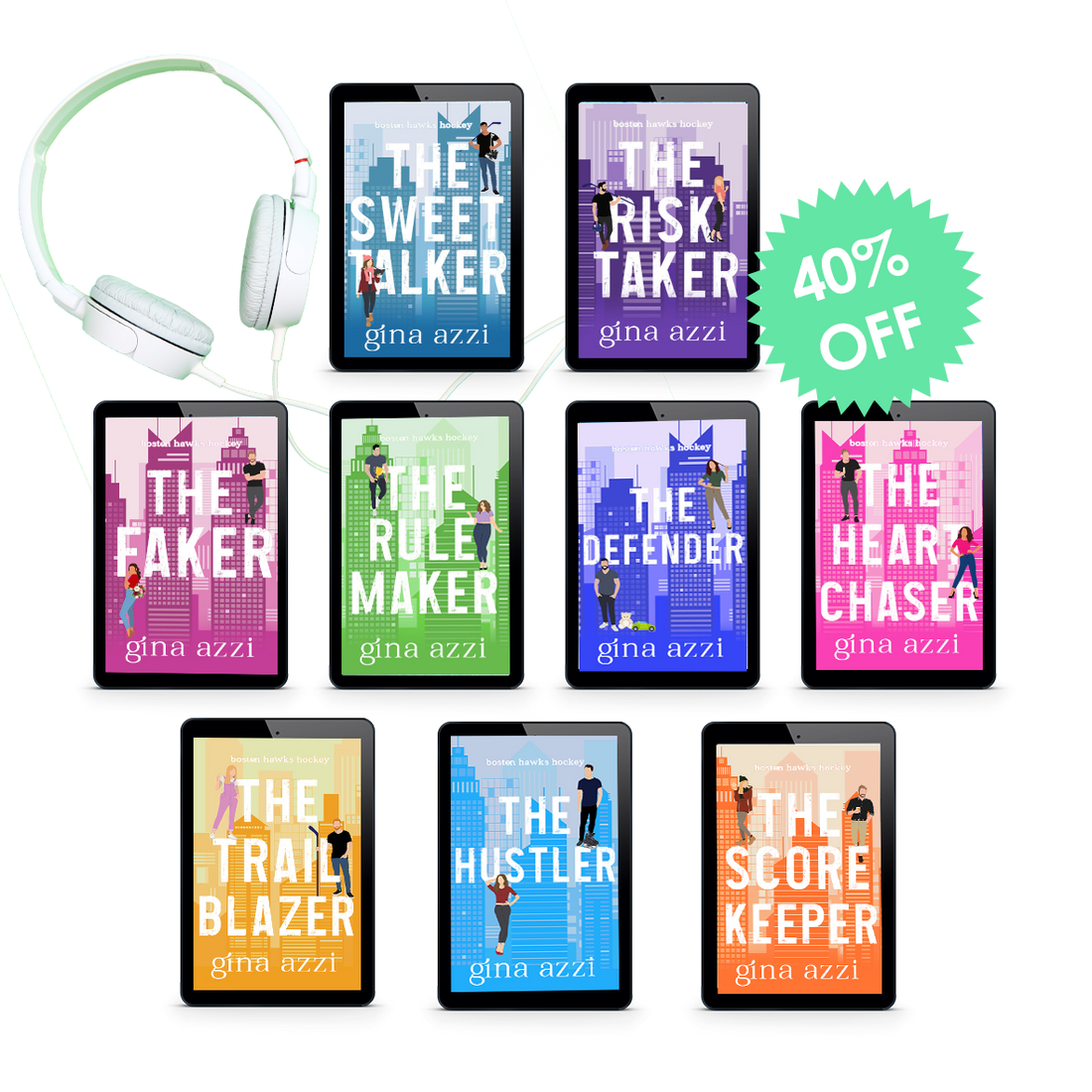 Boston Hawks Hockey Exclusive Audiobook Bundle