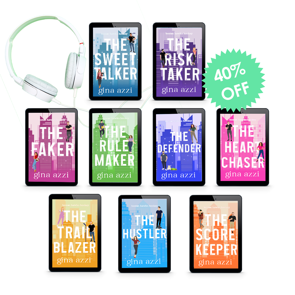 Boston Hawks Hockey Exclusive Audiobook Bundle