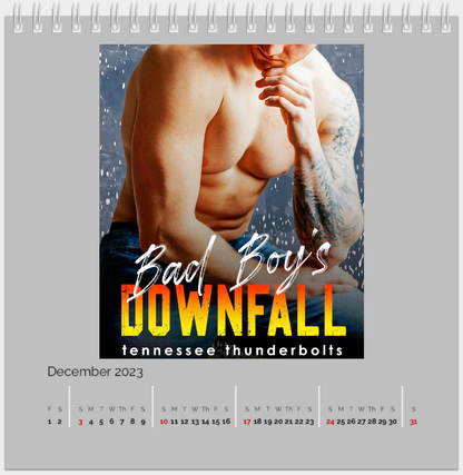 _Gift_2023 Tennessee Thunderbolts Desk Calendar