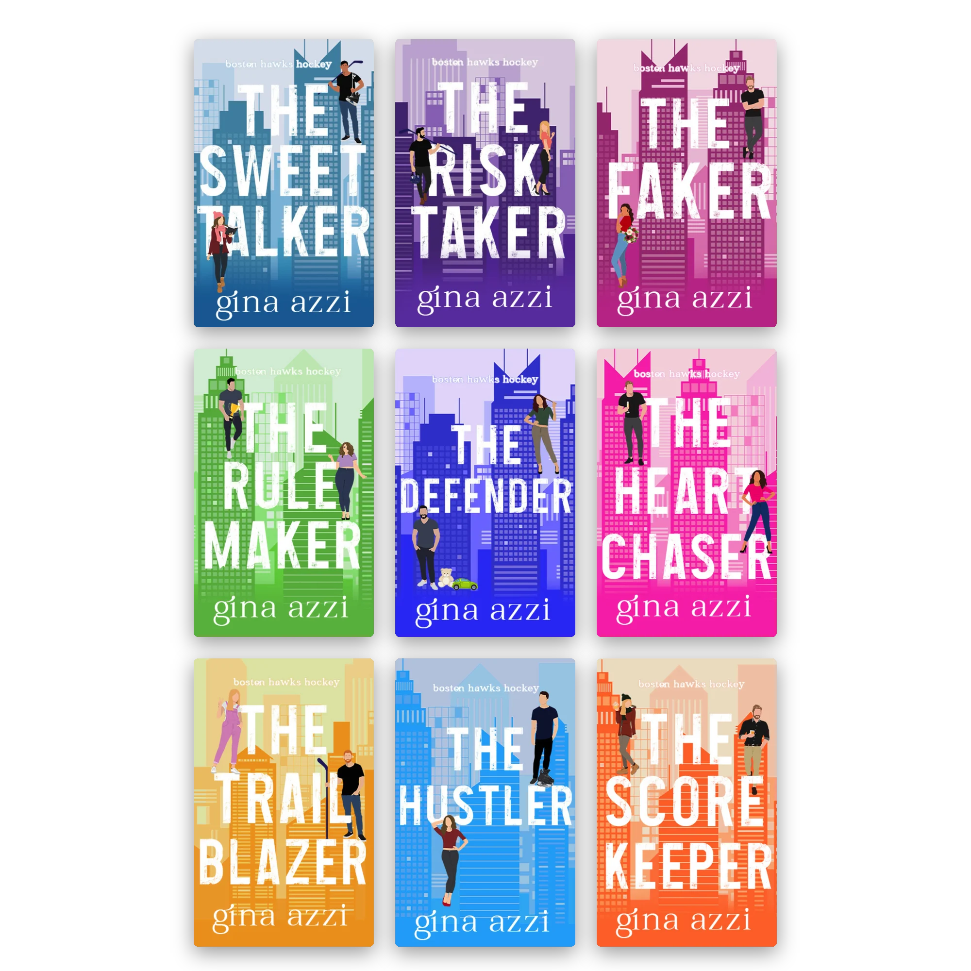 Boston Hawks Hockey Illustrated Paperback Bundle